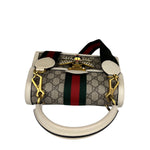 Gucci Leather Queen Margaret Small GG Top Handle Two-Way Bag