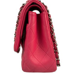Chanel Pink Quilted Lambskin Jumbo Double Flap Bag 2014