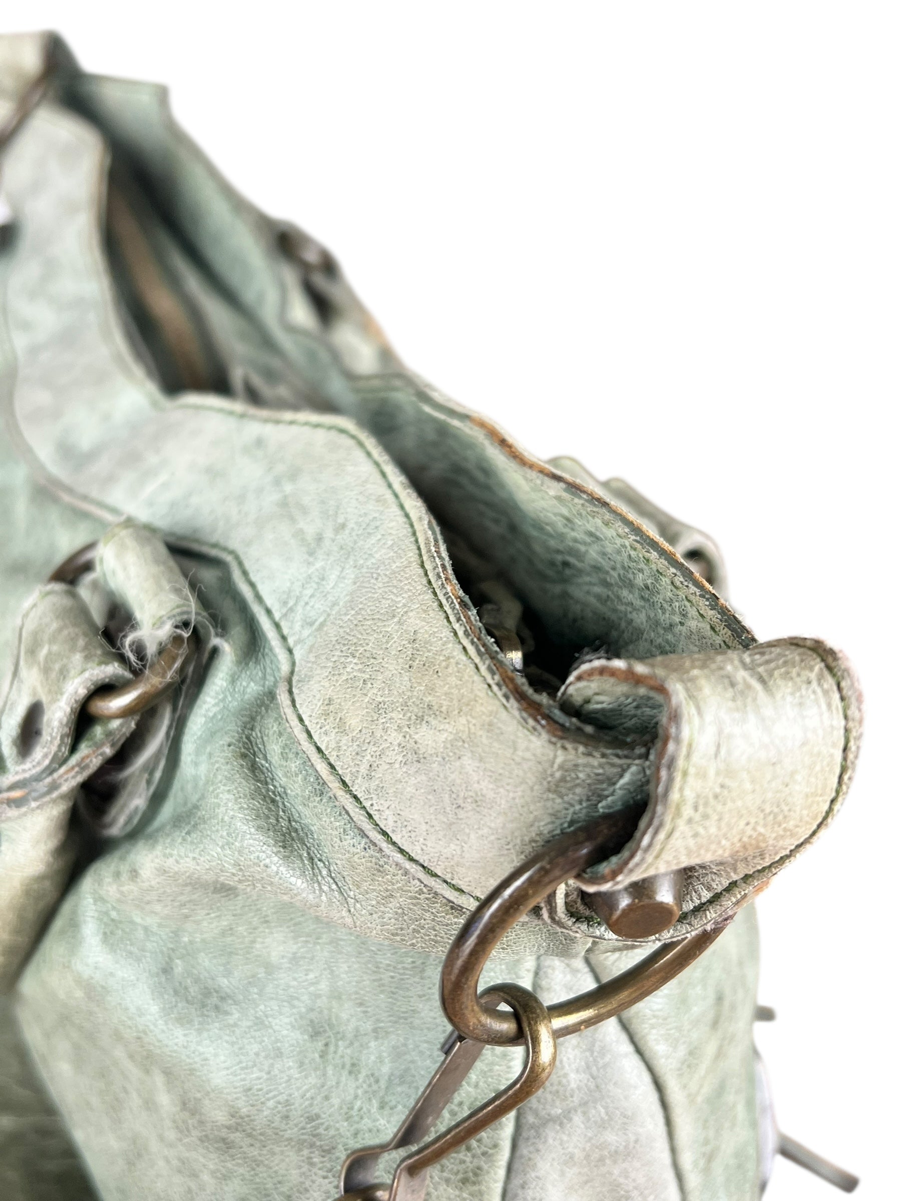 Balenicaga Green S Le City Bag