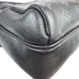 Louis Vuitton Black Monogram Taigarama Outdoor Messenger Bag