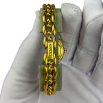 Gucci Interchangeable Bezel Gold Plated Link Band