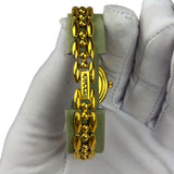 Gucci Interchangeable Bezel Gold Plated Link Band