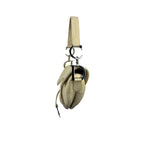 Christian Dior Cream Leather Saddle Shoulder Bag