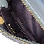 Miu Miu Blue Leather Chain Camera 2Way Shoulder Bag
