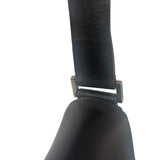 Ferragamo Vintage Black Leather Flap Shoulder Pochette