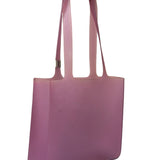 Chanel Purple Jelly Rubber Small Tote Bag Early 2000's