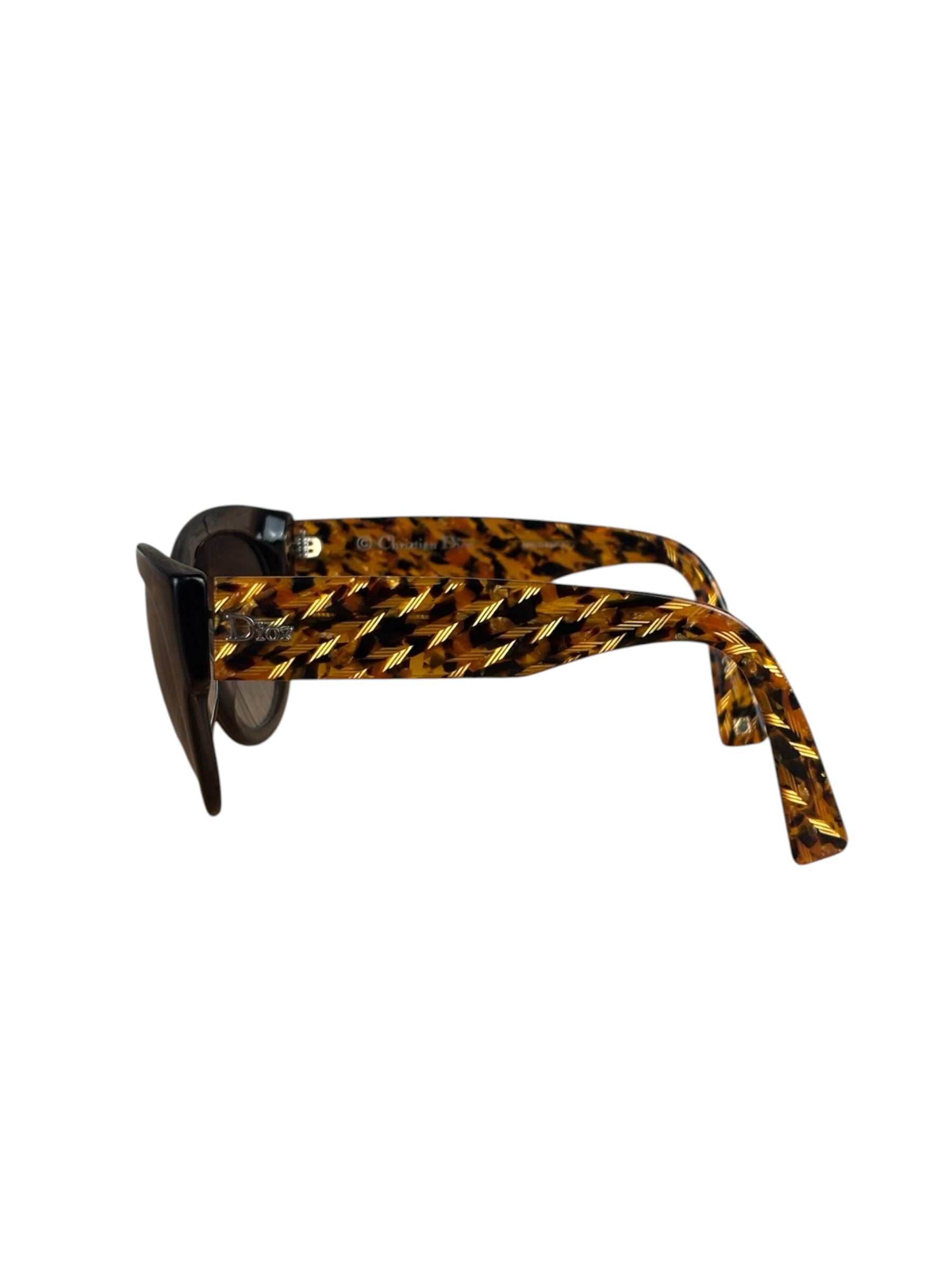 Christian Dior Vintage Flanelle Cat-Eye Sunglasses