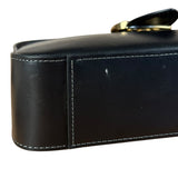Coach Black Leather Eliza Shoulder Bag
