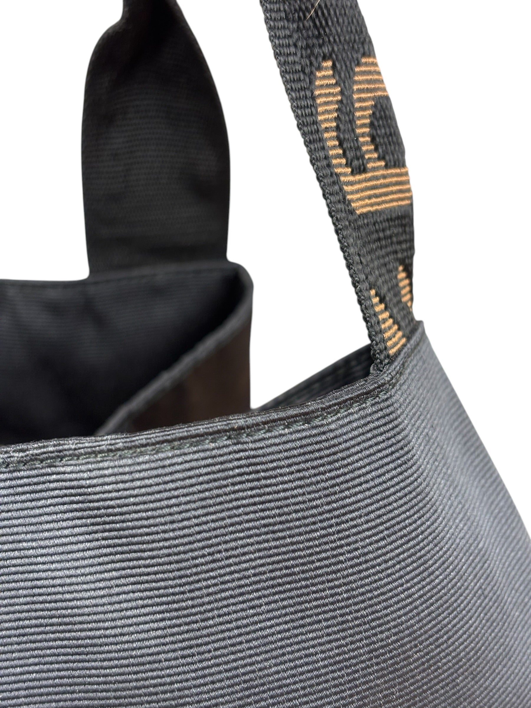 Fendi Black Nylon Tote Bag