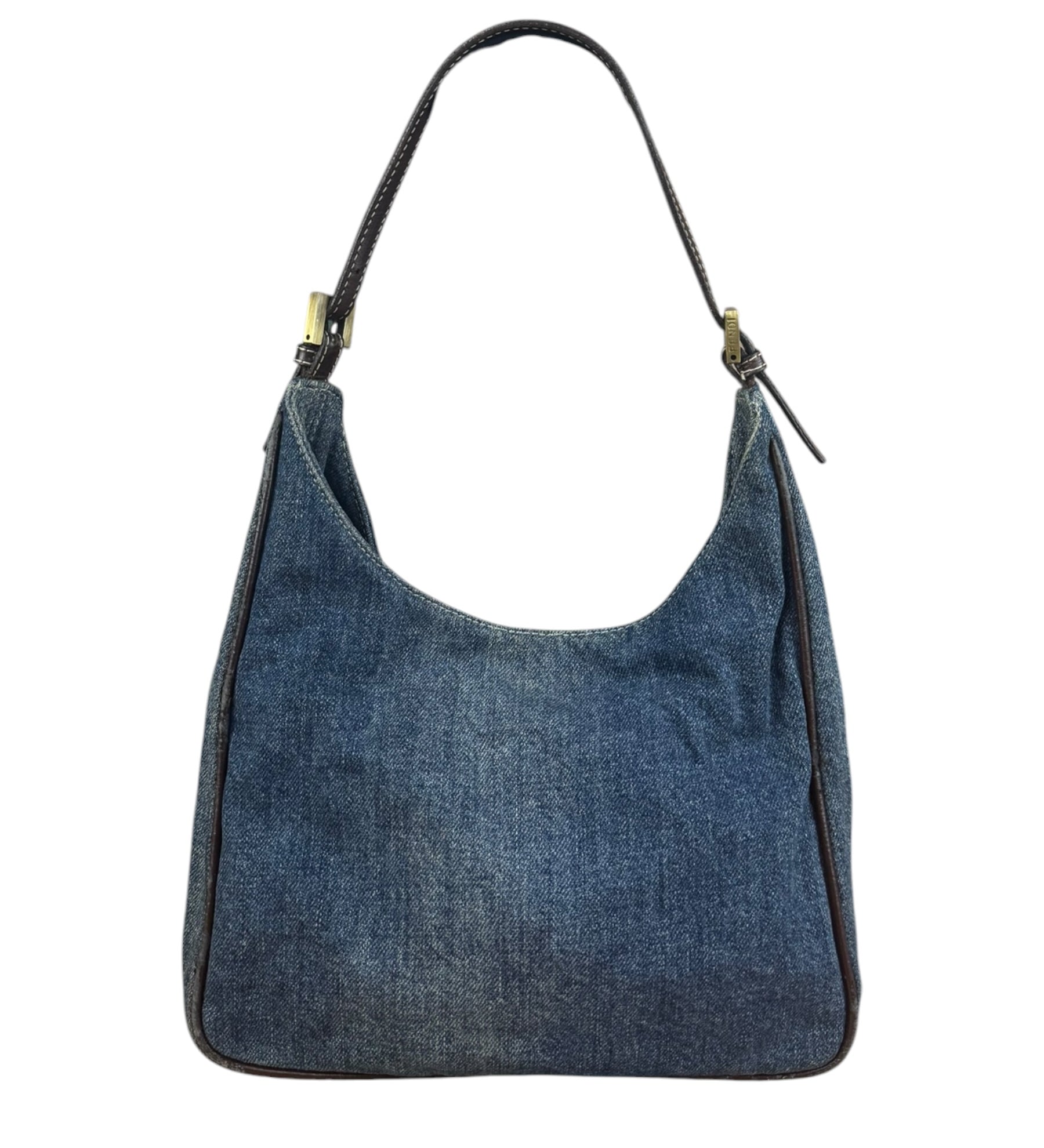 Fendi Denim Shoulder Bag
