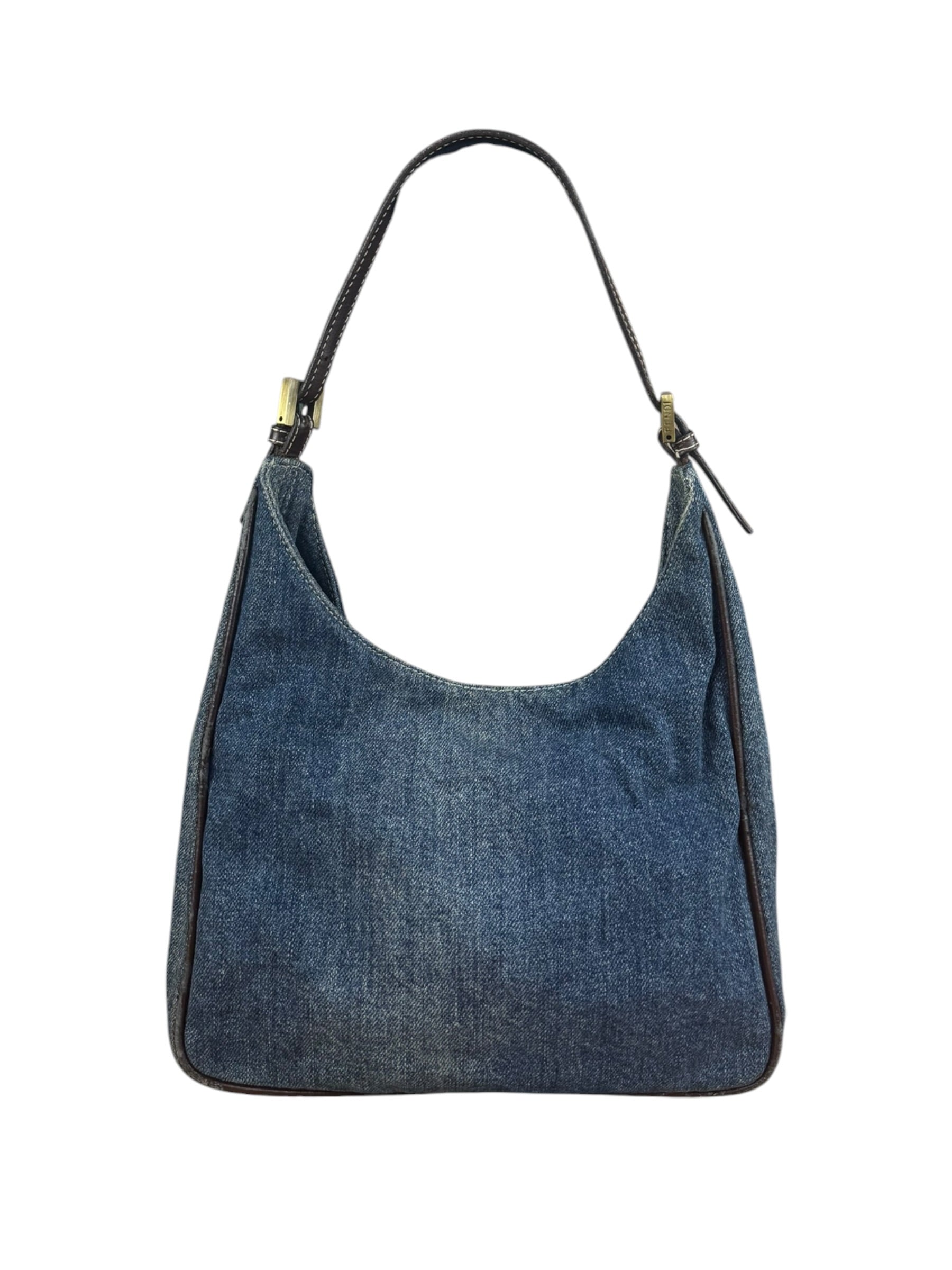 Fendi Denim Shoulder Bag
