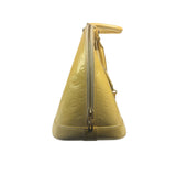 Louis Vuitton Yellow Monogram Vernis Alma Handbag