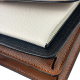 Coach Colorblock Leather Anna Flap Clutch Crossbody Bag