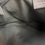 Gucci Vintage Blue/Green Patent Leather Horsebit Glam Hobo Bag