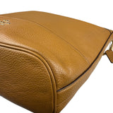 Coach Camel Leather Paxton Bucket Crossbody