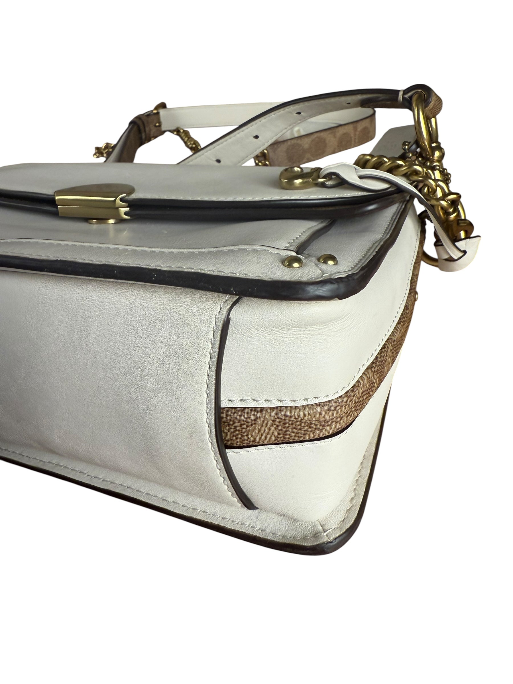 Coach Leather Messenger Bag