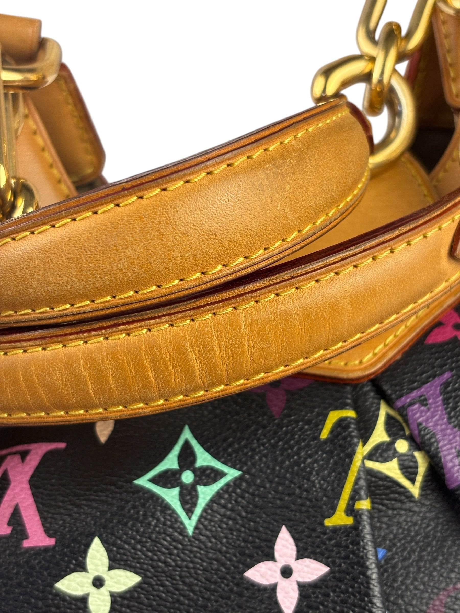 Louis Vuitton x Takashi Murakami Multicolor Ursula Monogram Handbag