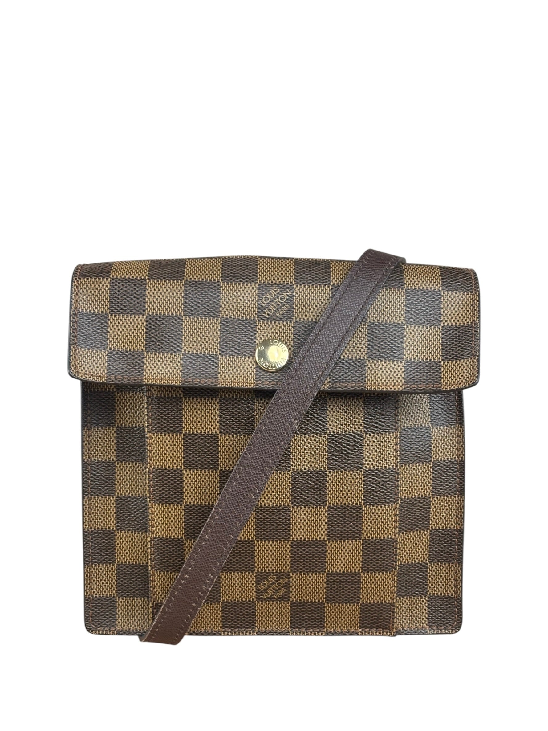 Louis Vuitton Vintage Damier Ebene Pimlico Crossbody Bag