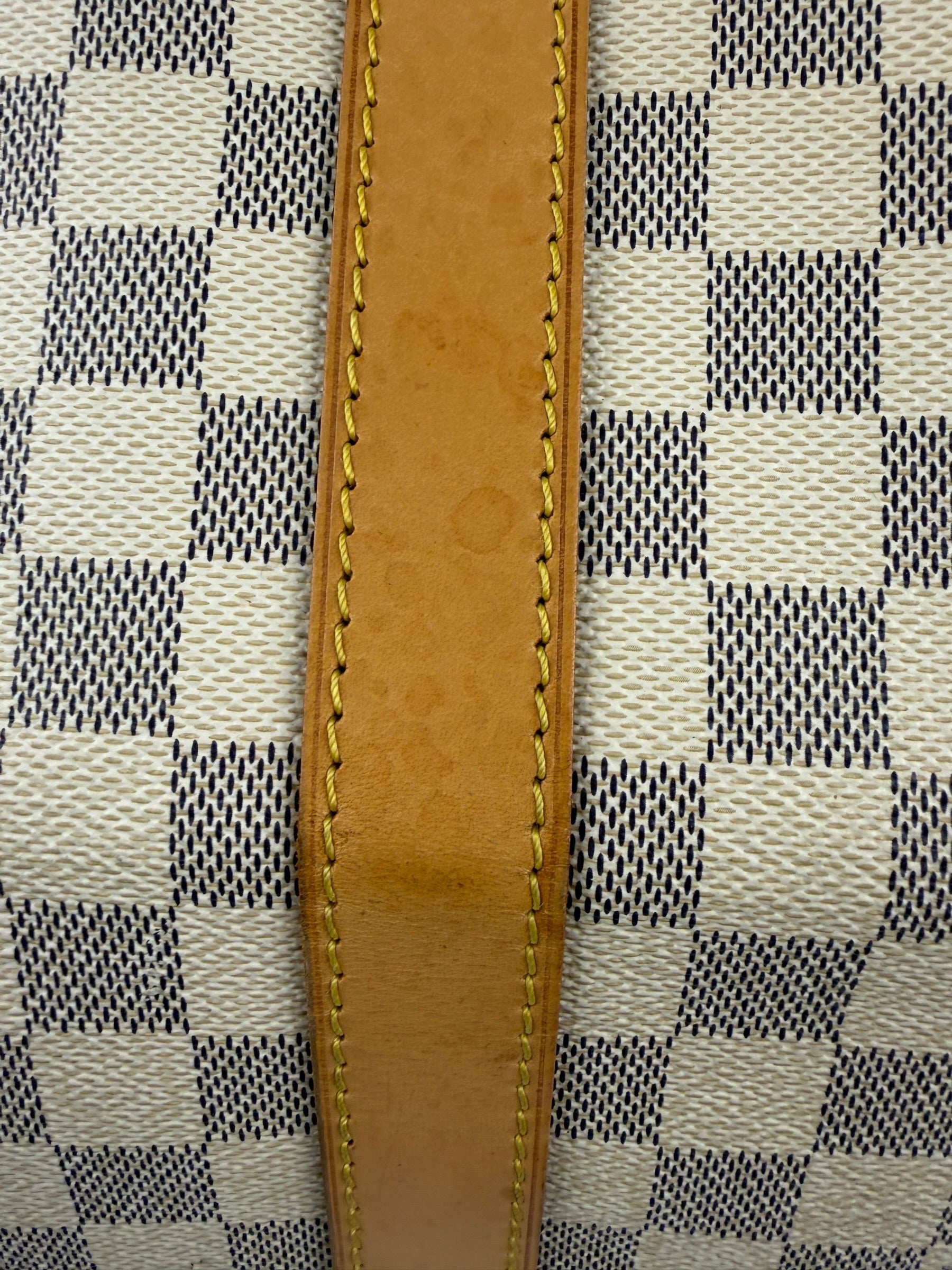 Louis Vuiiton Damier Azur Keepall Bandouliere Hand Bag 55