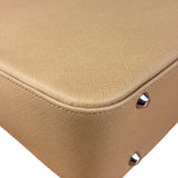 Burberry Vintage Saffiano Leather Flap Shoulder Bag