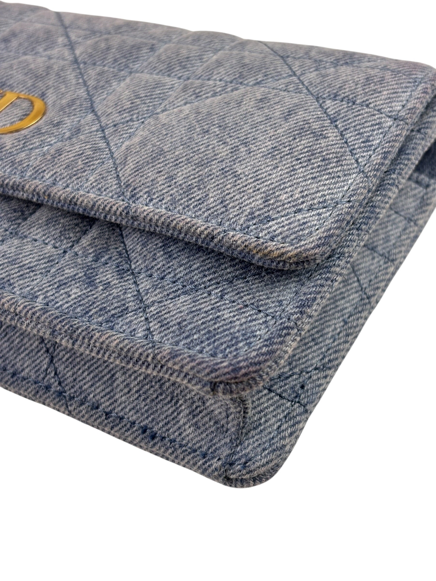 Christian Dior Denim Caro Crossbody