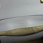 Chloé Mini Grey Croc Embossed C 2Way Bag