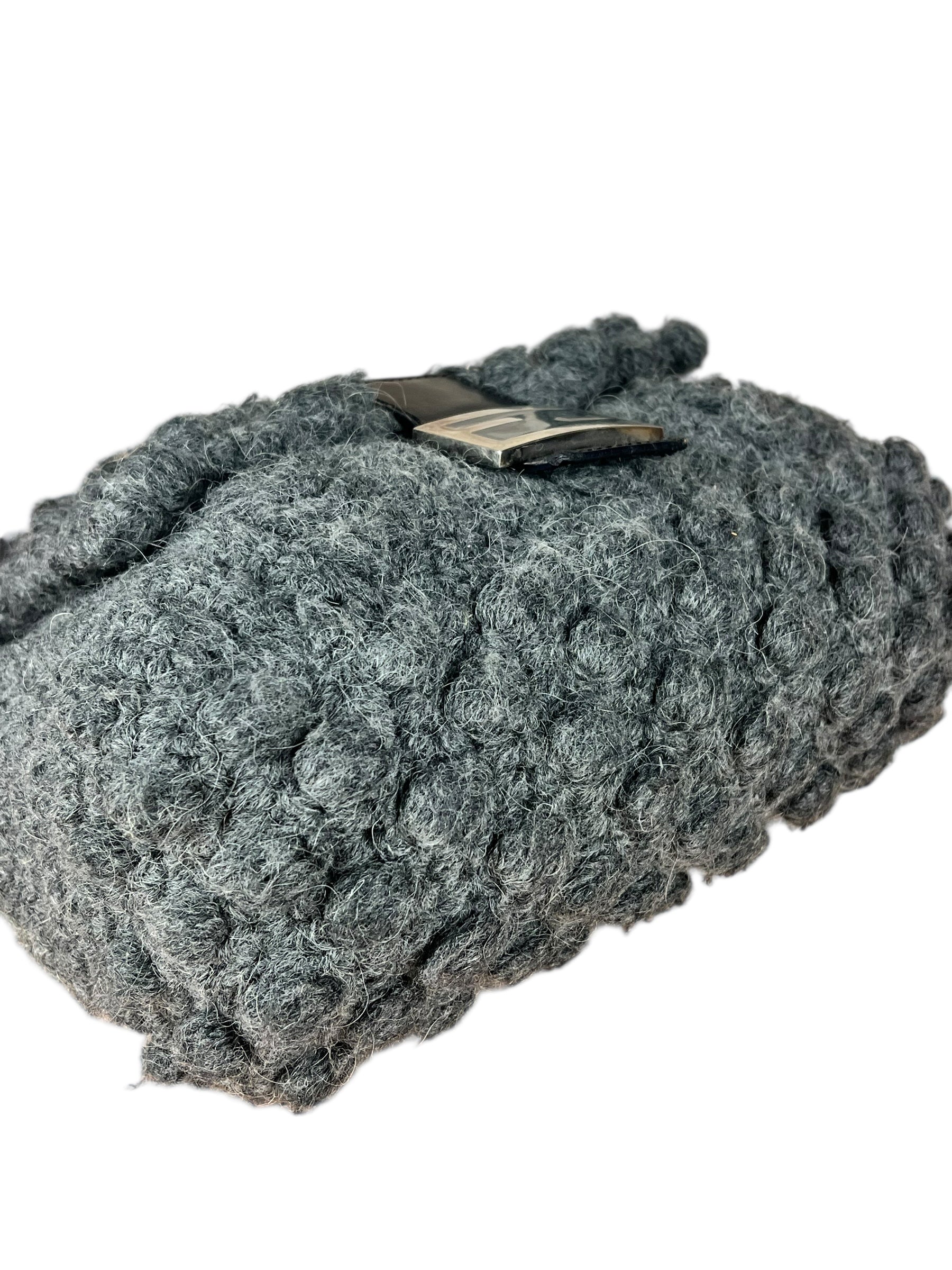 Fendi Crochet Wool Mamma Baguette
