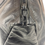 Loewe Vintage Black Calfskin Carryall Handbag