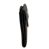Prada Black Saffiano Leather Compact Wallet