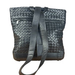 Bottega Veneta Black Intrecciato weave Shoulder bag