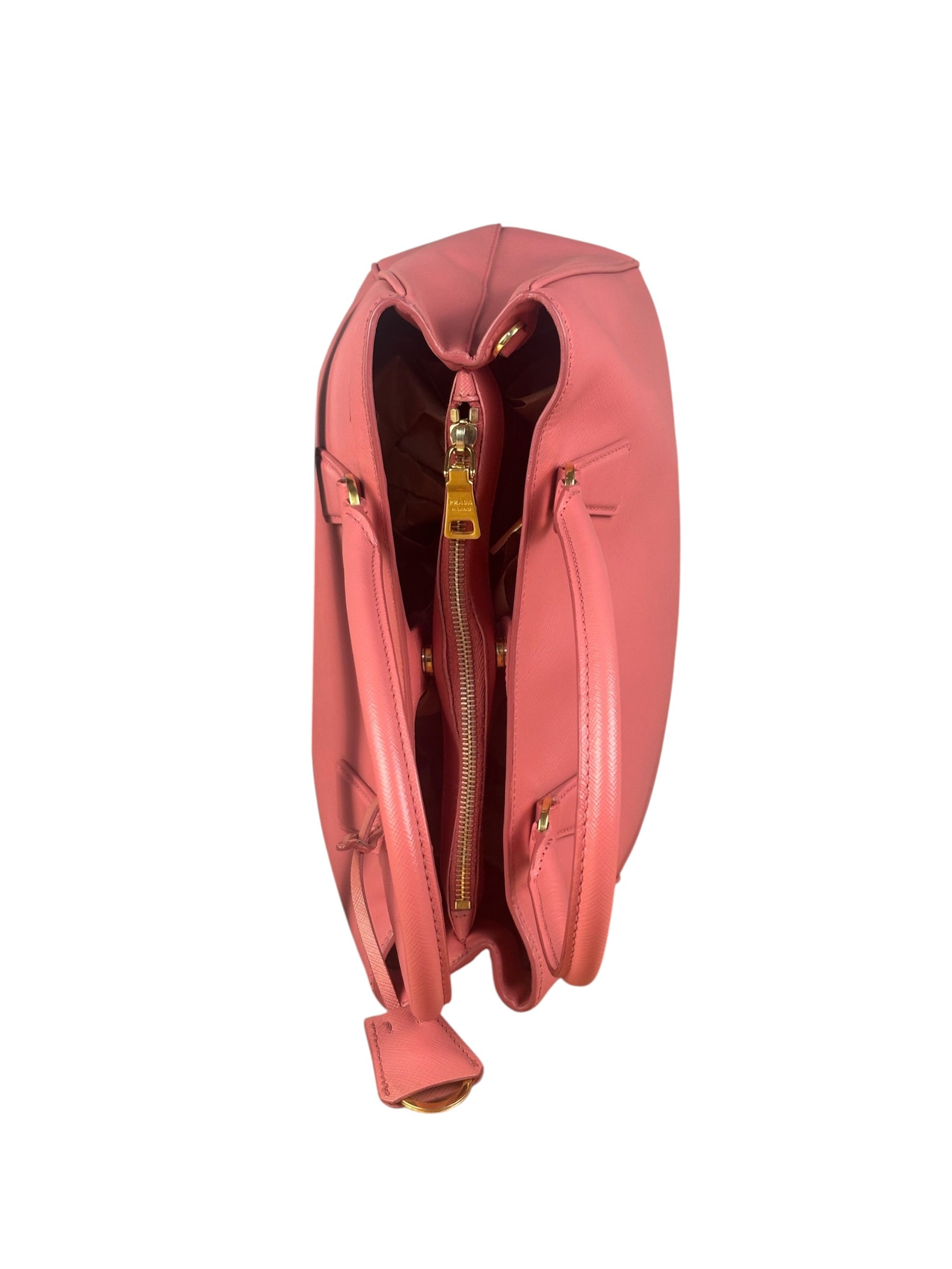 Prada Pink Galleria Saffiano Leather Tote