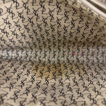 Yves Saint Lauren Vintage Gray Giraffe Printed Leather Clutch