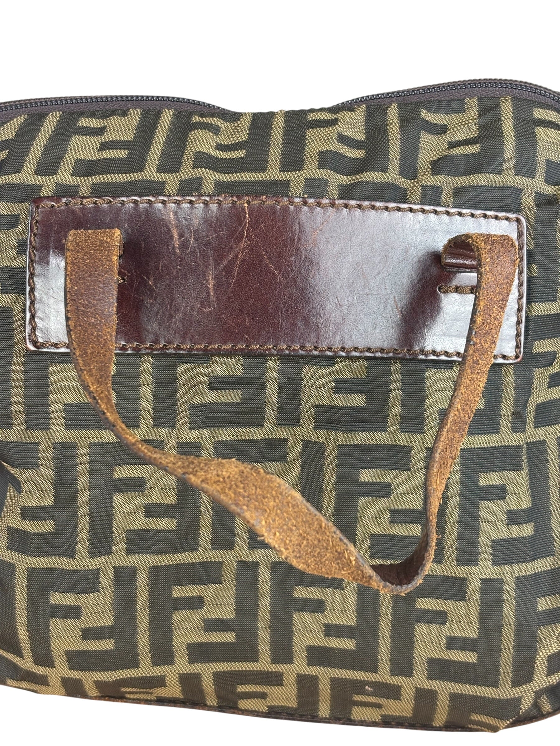 Fendi Zucca Foldable Canvas Tote Bag