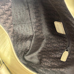 Christian Dior Vintage Beige Marrakech Medium Shoulder Bag