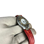 Cartier Must De 21 Red Leather Strap