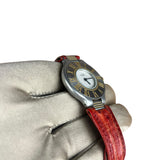Cartier Must De 21 Red Leather Strap