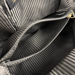 Fendi vintage Chameleon Black Patent Leather Handbag