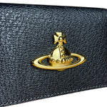 Vivienne Westwood Leather Orb Emblem Card Case