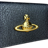 Vivienne Westwood Leather Orb Emblem Card Case