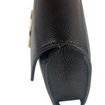 Fendi Black Leather F Envelope Wallet On Replacement Chain