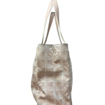 Chanel Pink Metallic Travel Line Tote