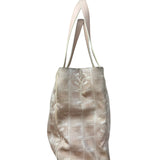 Chanel Pink Metallic Travel Line Tote