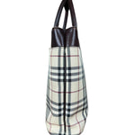Burberry Vintage Canvas Nova Check Tote