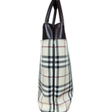 Burberry Vintage Canvas Nova Check Tote