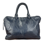 Balenciaga Navy Motocross Classic Bridge Bag