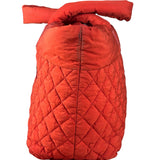 Chanel Red Nylon Coco Cocoon Tote Bag 2009