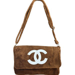 Chanel CC Precision Line Bag Brown