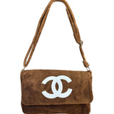 Chanel CC Precision Line Bag Brown