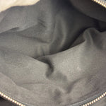 Chloe Black Tweed Leather Paddington Shoulder Bag