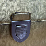 Christian Dior Diorever Gold Leather Clutch Bag